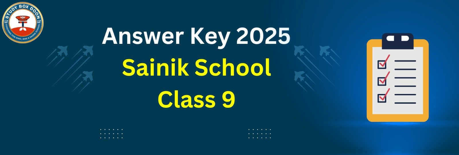 answer_key_2025_sainik_school_class_9
